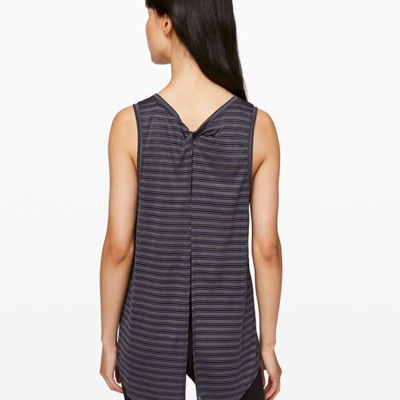 Lululemon Meet Halfway Tank Size 4 Moonwalk - Picture 4 of 10